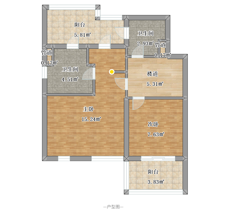 拉迷家居-西郊锦庐客户家户型图